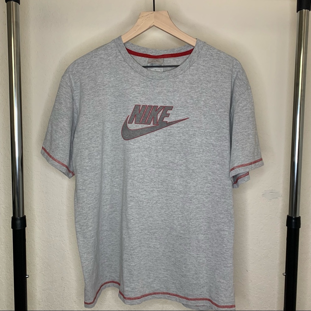Nike vintage Y2K t-shirt- gray tag- XL